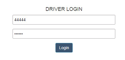 driver login